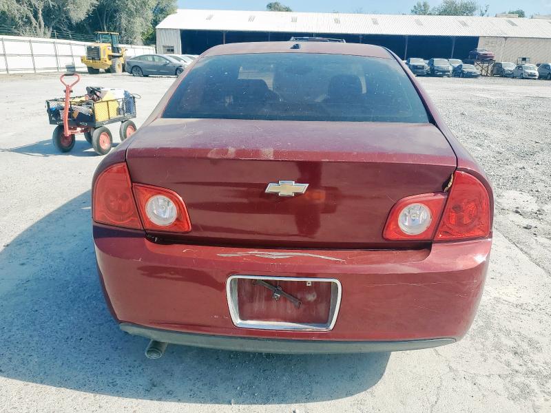 1G1ZJ57B19F193304 - 2009 CHEVROLET MALIBU 2LT 勃艮第红 照片 6
