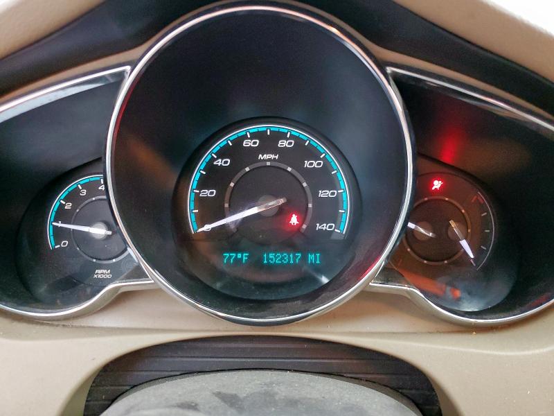 1G1ZJ57B19F193304 - 2009 CHEVROLET MALIBU 2LT 勃艮第红 照片 9