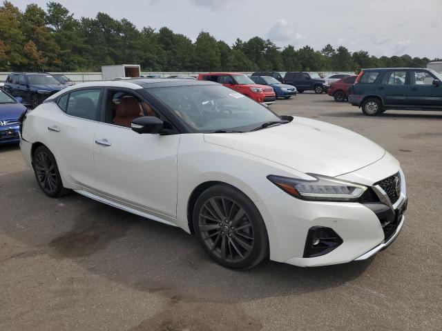 1N4AA6AV8KC381506 - 2019 NISSAN MAXIMA S WHITE photo 4