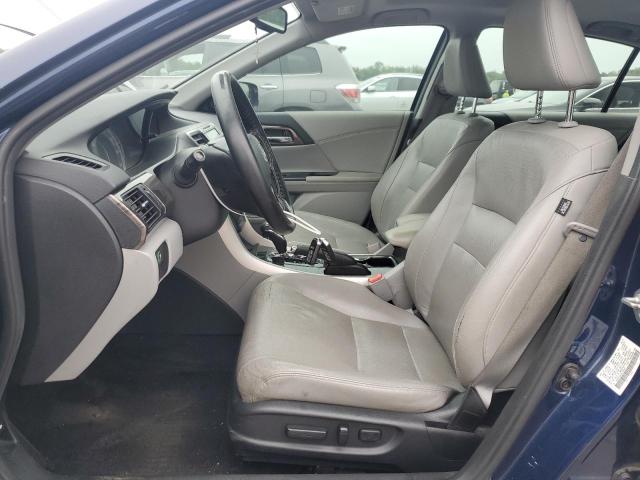 1HGCR2F80GA038393 - 2016 HONDA ACCORD EXL BLUE photo 7