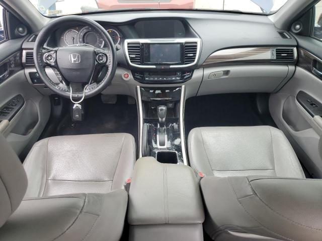 1HGCR2F80GA038393 - 2016 HONDA ACCORD EXL BLUE photo 8