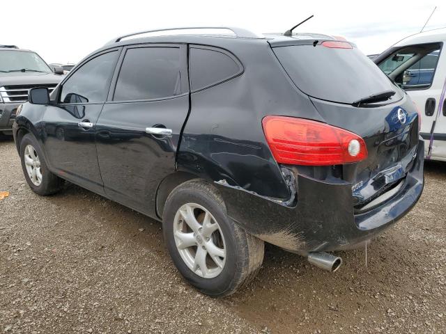 JN8AS5MV7AW149607 - 2010 NISSAN ROGUE S BLACK photo 2