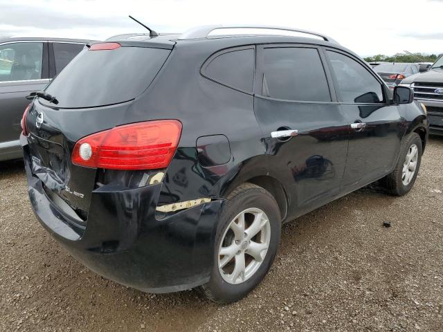 JN8AS5MV7AW149607 - 2010 NISSAN ROGUE S BLACK photo 3