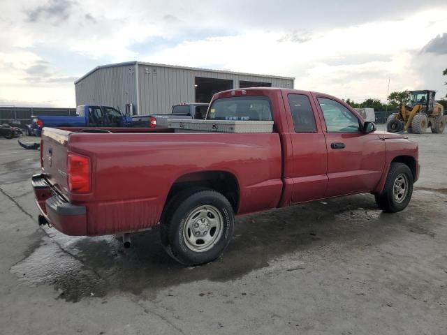 1D7RE2BK8BS553334 - 2011 DODGE DAKOTA ST Красный фото 3