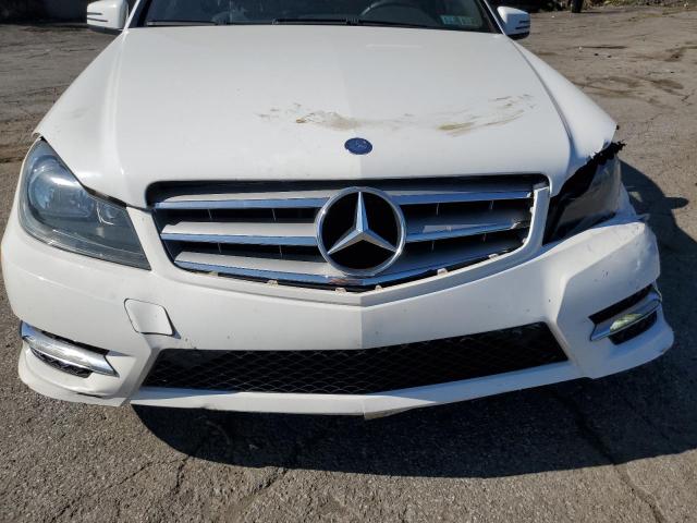 WDDGF8AB4DR245158 - 2013 MERCEDES-BENZ C300 300 4MATIC WHITE photo 11