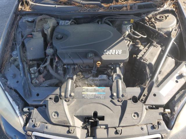 2G1WT58K781206350 - 2008 CHEVROLET IMPALA LT CHARCOAL photo 11