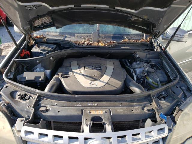 4JGBB8GB2BA629700 - 2011 MERCEDES-BENZ ML 350 4MATIC GRAY photo 12