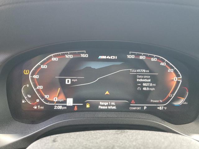 5UX43DT08P9P53629 - 2023 BMW X4 M40I WHITE photo 9