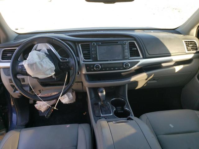 5TDKKRFH8ES021560 - 2014 TOYOTA HIGHLANDER XLE ლურჯი ფოტო 8