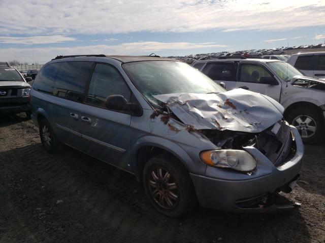 2C4GP54LX5R494327 - 2005 CHRYSLER TOWN & COU TOURING 蓝色 照片 4