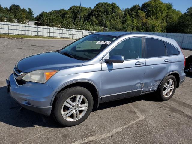 JHLRE4H76BC008304 - 2011 HONDA CR-V EXL BLUE photo 1