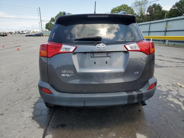 JTMZFREV1D5016439 - 2013 TOYOTA RAV4 LE ნაცრისფერი ფოტო 6