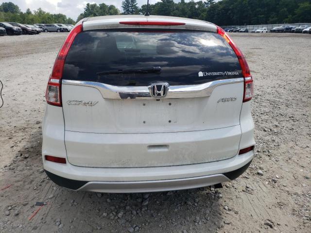 5J6RM4H55FL131767 - 2015 HONDA CR-V EX თეთრი ფოტო 6