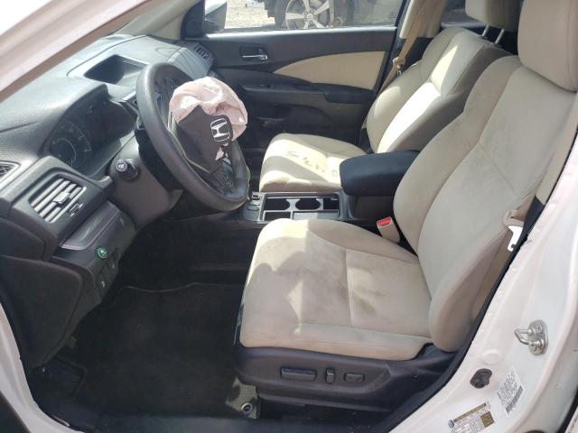 5J6RM4H55FL131767 - 2015 HONDA CR-V EX თეთრი ფოტო 7