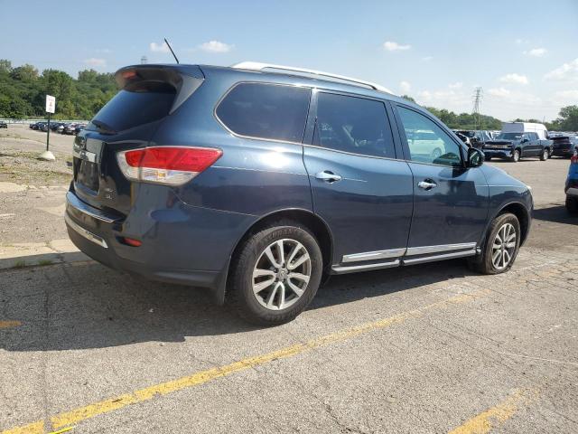 5N1AR2MM6EC602633 - 2014 NISSAN PATHFINDER S BLUE photo 3