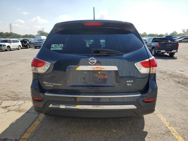 5N1AR2MM6EC602633 - 2014 NISSAN PATHFINDER S BLUE photo 6