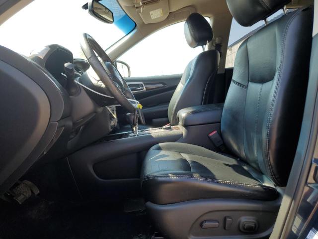 5N1AR2MM6EC602633 - 2014 NISSAN PATHFINDER S BLUE photo 7