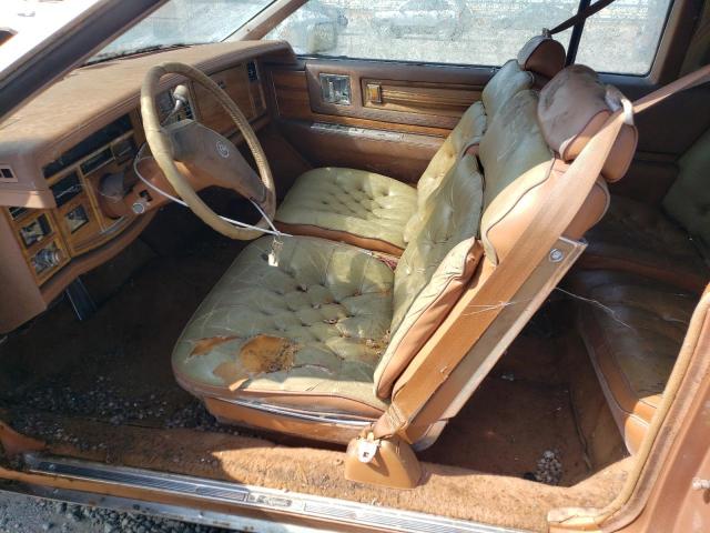 6L579AE601293 - 1980 CADILLAC ELDORADO BROWN photo 7