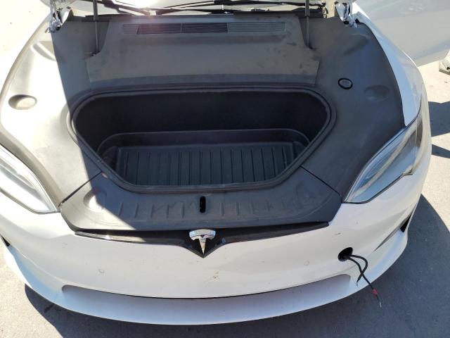 5YJSA1E57NF465156 - 2022 TESLA MODEL S თეთრი ფოტო 11