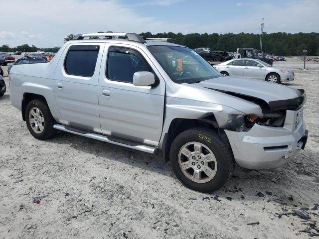 2HJYK16588H502134 - 2008 HONDA RIDGELINE RTL SILVER photo 4