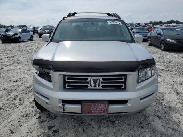 2HJYK16588H502134 - 2008 HONDA RIDGELINE RTL SILVER photo 5