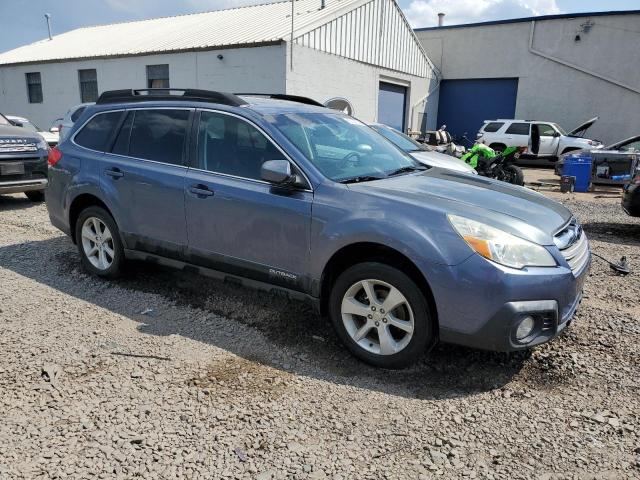 4S4BRBDC3E3292310 - 2014 SUBARU OUTBACK 2.5I PREMIUM BLUE photo 4