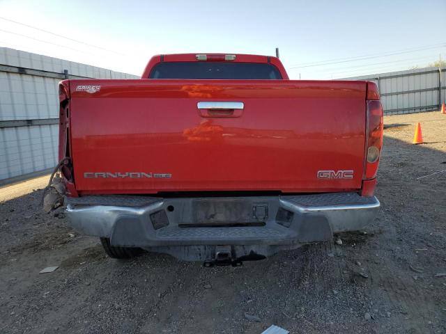 1GTD5MFE9C8165080 - 2012 GMC CANYON SLE RED photo 6