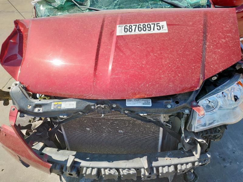 2C4RC1BG9GR282461 - 2016 CHRYSLER TOWN & COU TOURING BURGUNDY photo 12