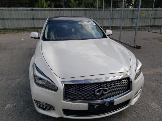 JN1BY1AR0GM270825 - 2016 INFINITI Q70 3.7 WHITE photo 5