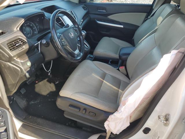5J6RM4H73FL001438 - 2015 HONDA CR-V EXL Ақ фото 7
