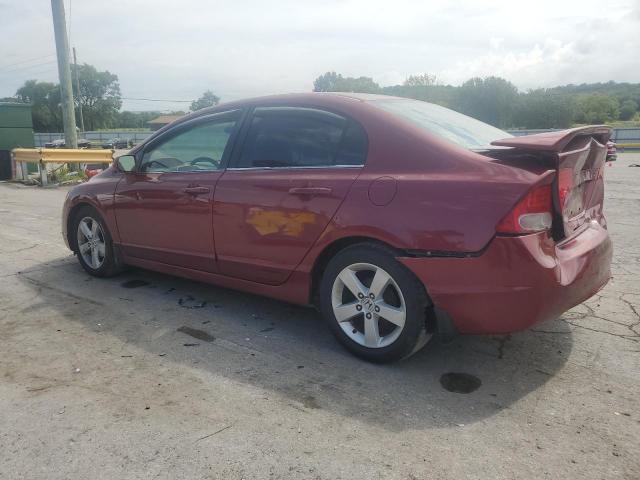 1HGFA16537L013190 - 2007 HONDA CIVIC LX RED photo 2