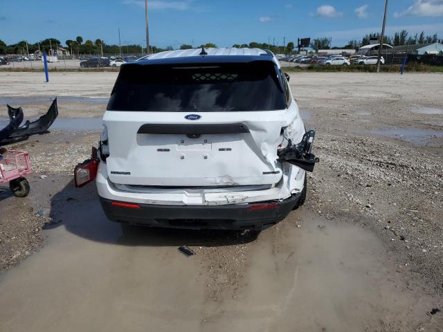 1FM5K8AB2LGA20076 - 2020 FORD EXPLORER POLICE INTERCEPTOR 白色 照片 6