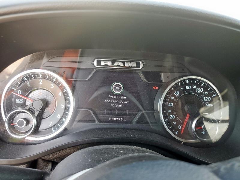 1C6RREFT5LN209339 - 2020 RAM 1500 BIG HORN/LONE STAR WHITE photo 9