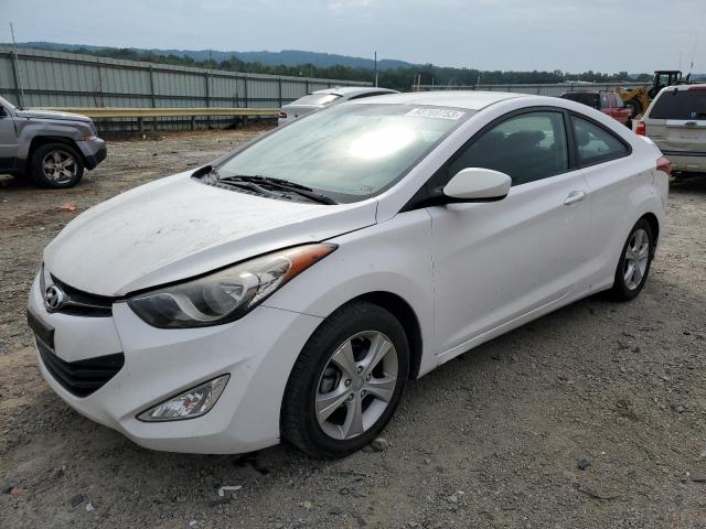 KMHDH6AE9DU020183 - 2013 HYUNDAI ELANTRA CO GS WHITE photo 1