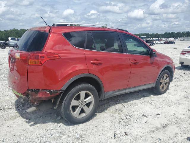 2T3WFREV6FW191431 - 2015 TOYOTA RAV4 XLE RED photo 3