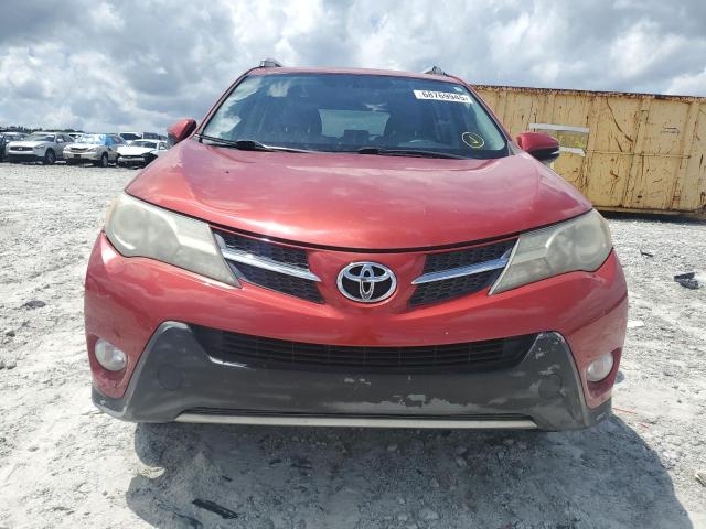 2T3WFREV6FW191431 - 2015 TOYOTA RAV4 XLE RED photo 5