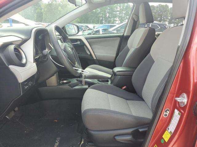 2T3WFREV6FW191431 - 2015 TOYOTA RAV4 XLE RED photo 7