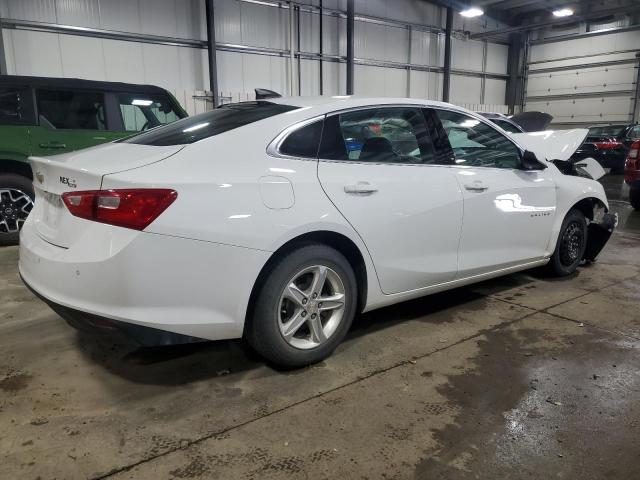 1G1ZC5ST6NF144619 - 2022 CHEVROLET MALIBU LS WHITE photo 3