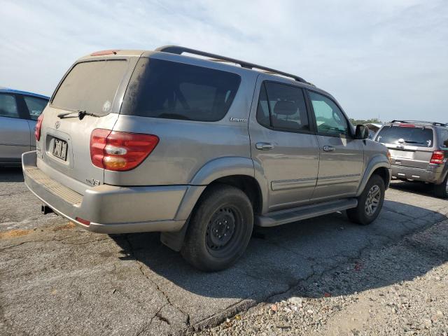 5TDZT38A13S144784 - 2003 TOYOTA SEQUOIA LIMITED SILVER photo 3