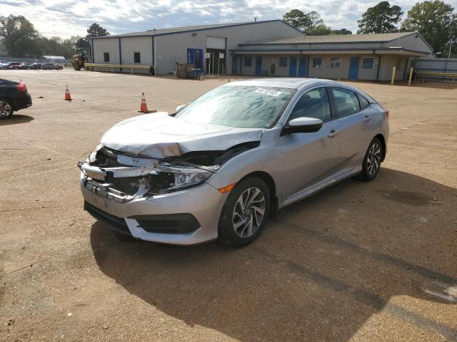 2HGFC2F7XHH552146 - 2017 HONDA CIVIC EX SILVER photo 1