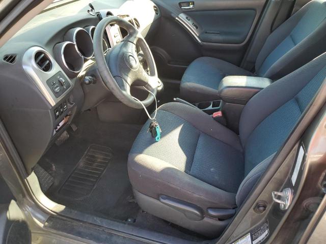 2T1KR32E35C487765 - 2005 TOYOTA COROLLA MA XR GRAY photo 7