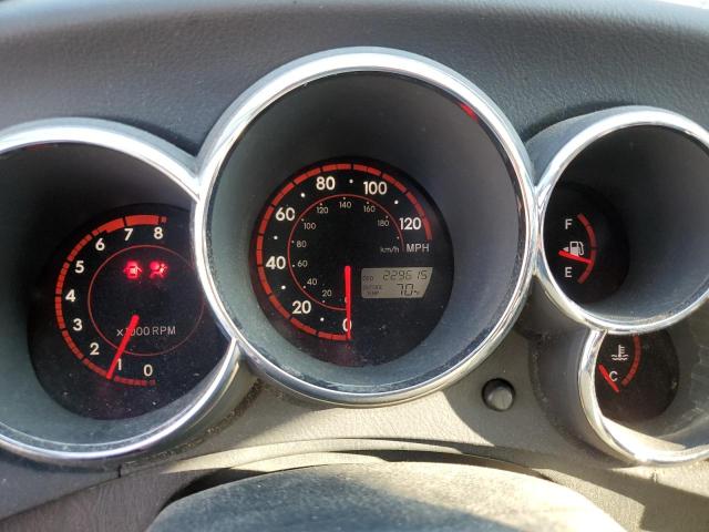 2T1KR32E35C487765 - 2005 TOYOTA COROLLA MA XR GRAY photo 9