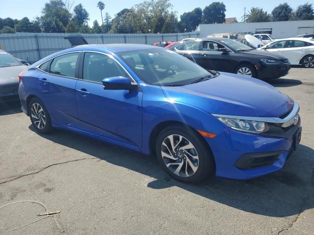 19XFC2F71GE239382 - 2016 HONDA CIVIC EX BLUE photo 4
