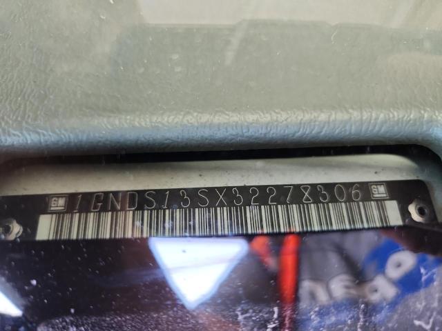 1GNDS13SX32278306 - 2003 CHEVROLET TRAILBLAZE თეთრი ფოტო 13