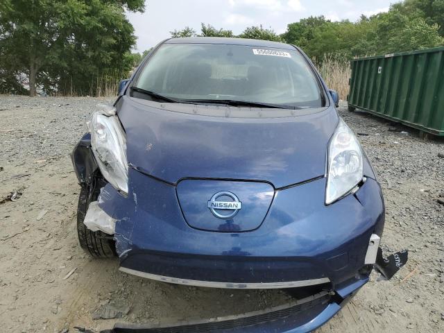 1N4BZ0CP9HC310915 - 2017 NISSAN LEAF S BLUE photo 5