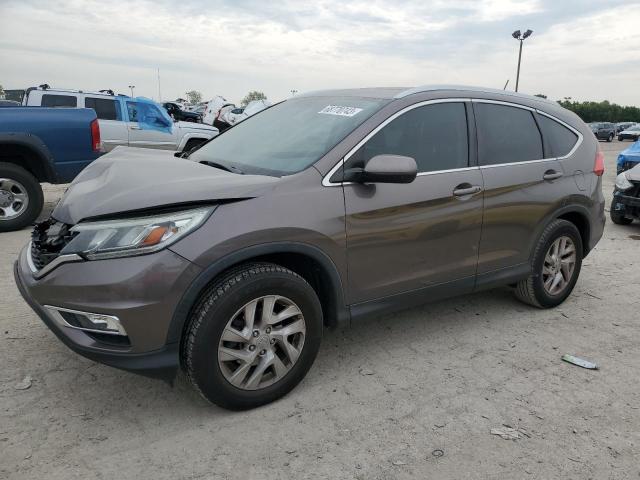 2HKRM4H70FH656182 - 2015 HONDA CR-V EXL GRAY photo 1