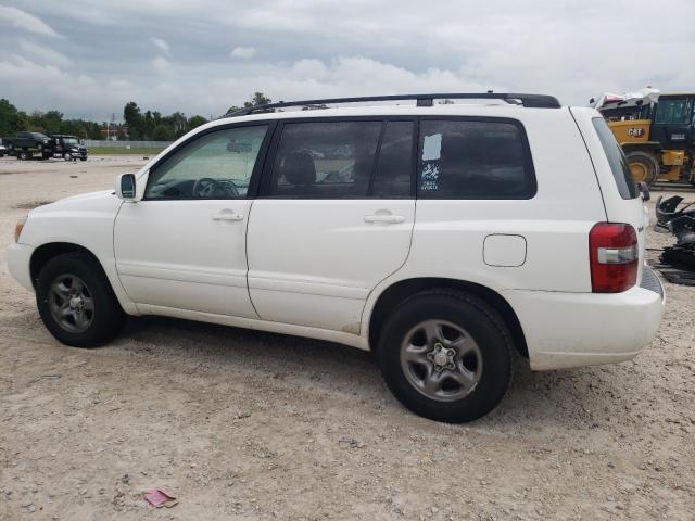 JTEGD21A640093825 - 2004 TOYOTA HIGHLANDER WHITE photo 2