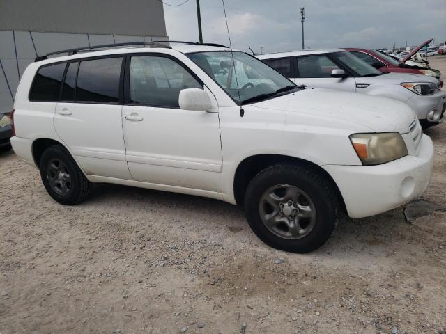 JTEGD21A640093825 - 2004 TOYOTA HIGHLANDER WHITE photo 4