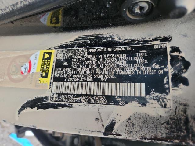 2T2BK1BA7DC174685 - 2013 LEXUS RX 350 BASE 黑色 照片 14