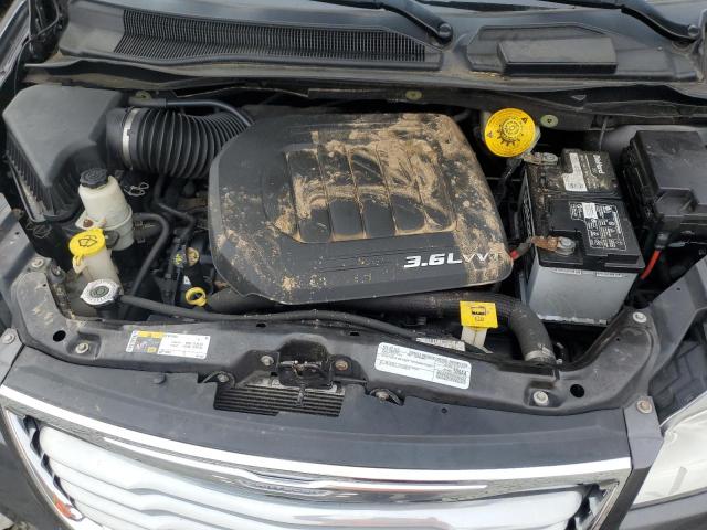 2C4RC1BGXGR293842 - 2016 CHRYSLER TOWN & COU TOURING გრაფიტი ფოტო 12